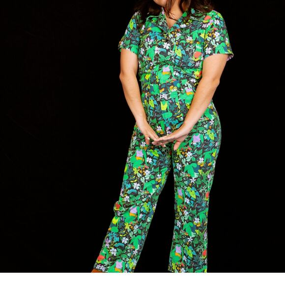 Big Bud Press NEW Jumpsuit Lisa Hanawalt Coveralls Womens Plus Size 4XL NWOT - Picture 1 of 15